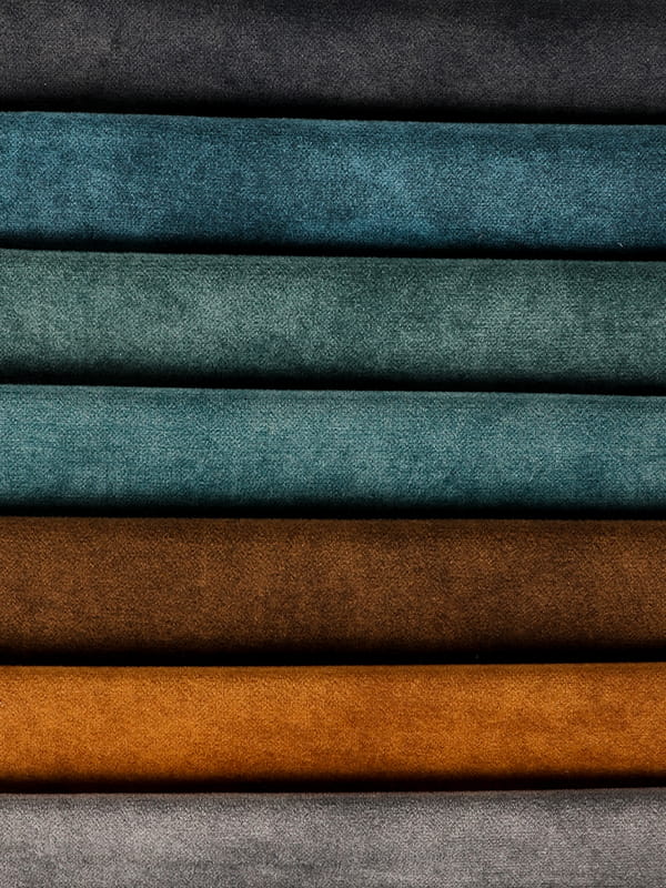 Sofa aksamitna tkanina