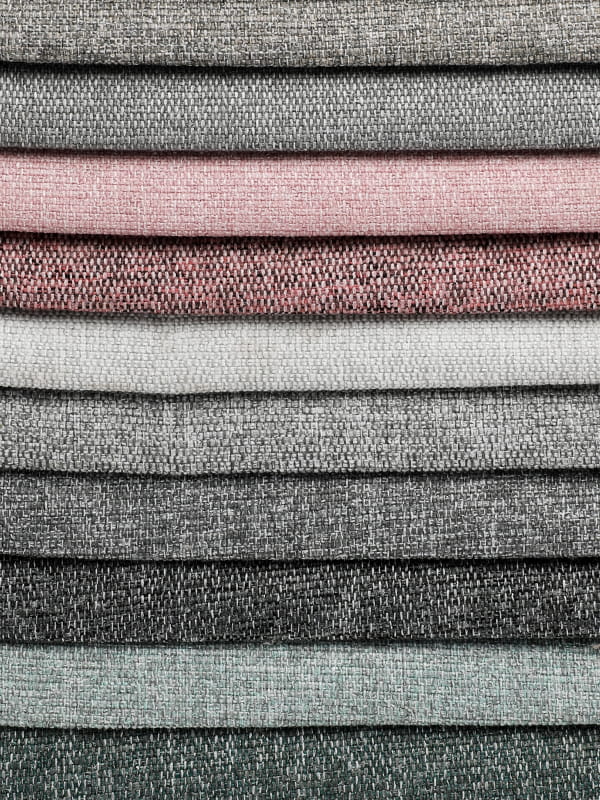 Sofa Mojżesza w zwykłym kolorze drobne bawełniane tkaniny lniane