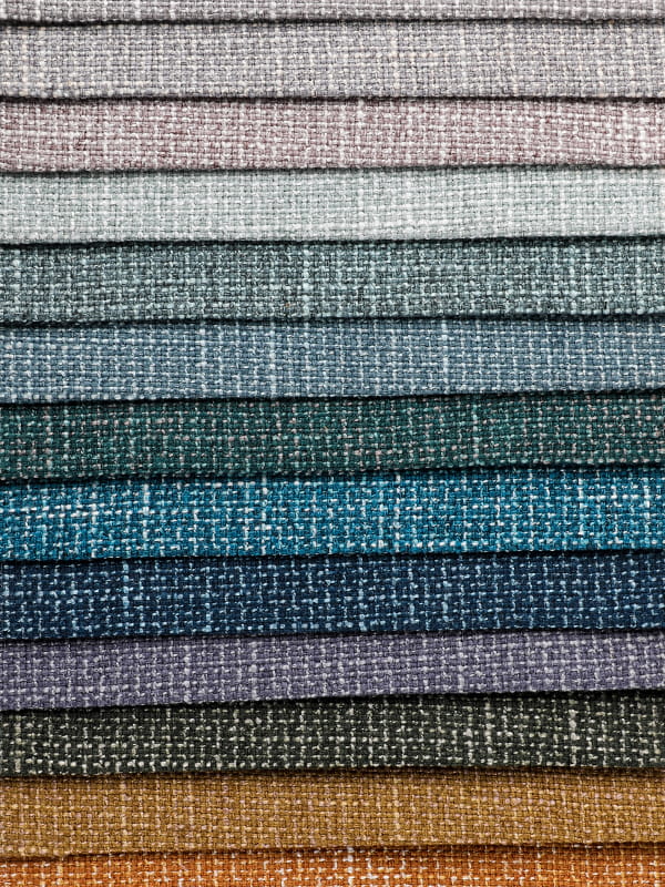 Garner sofa poliestrowa tkanina lniana