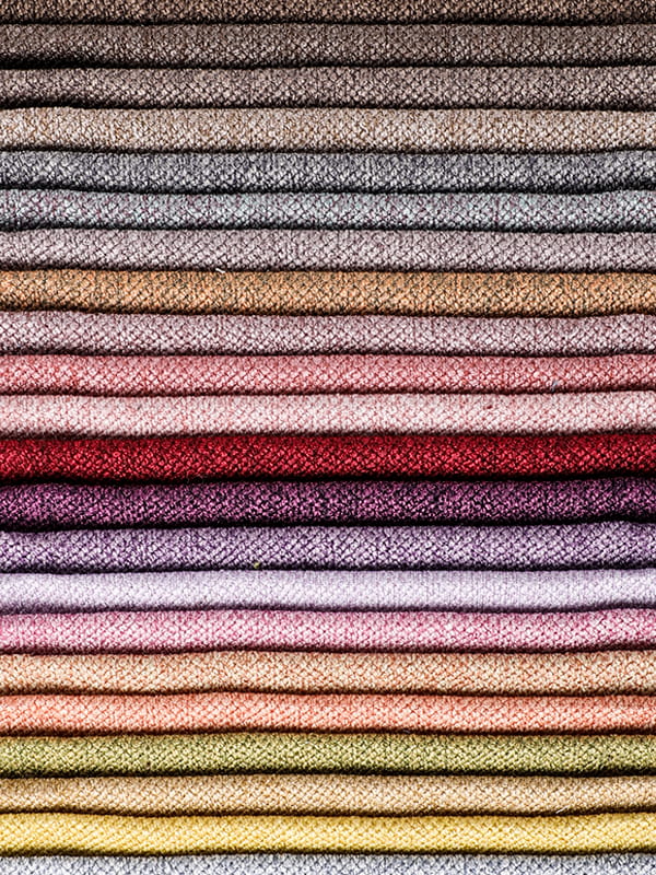 Tkanina poliestrowa i lniana do sofy