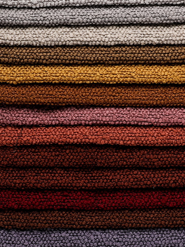 Kręgowe przędza Dinoya poliester i lniane sofy