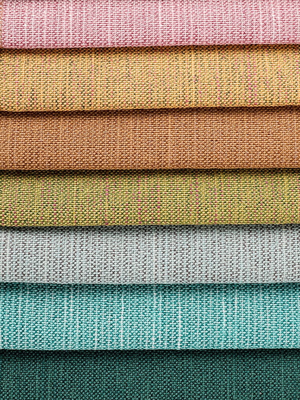 Tkanina poliestrowa i lniana do sofy