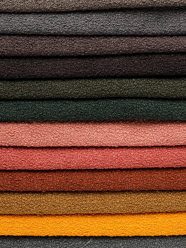 Pętla wyścigia Pętla Pięć Poliestrowa i lniana sofa