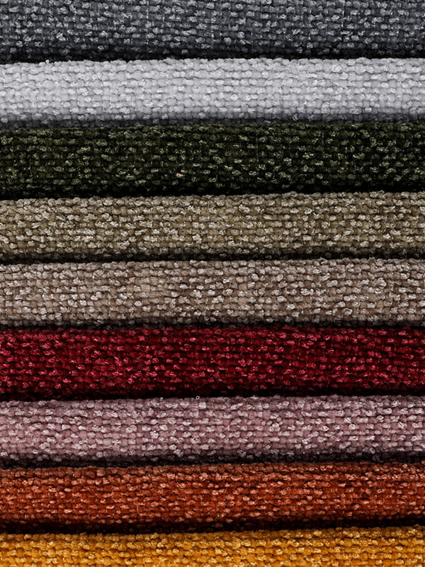 Bukoliczna sofa chenille tkanina