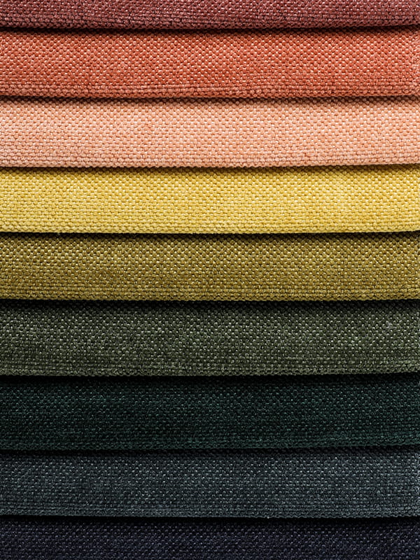 Sofa miernika furgonetki tkanina Chenille