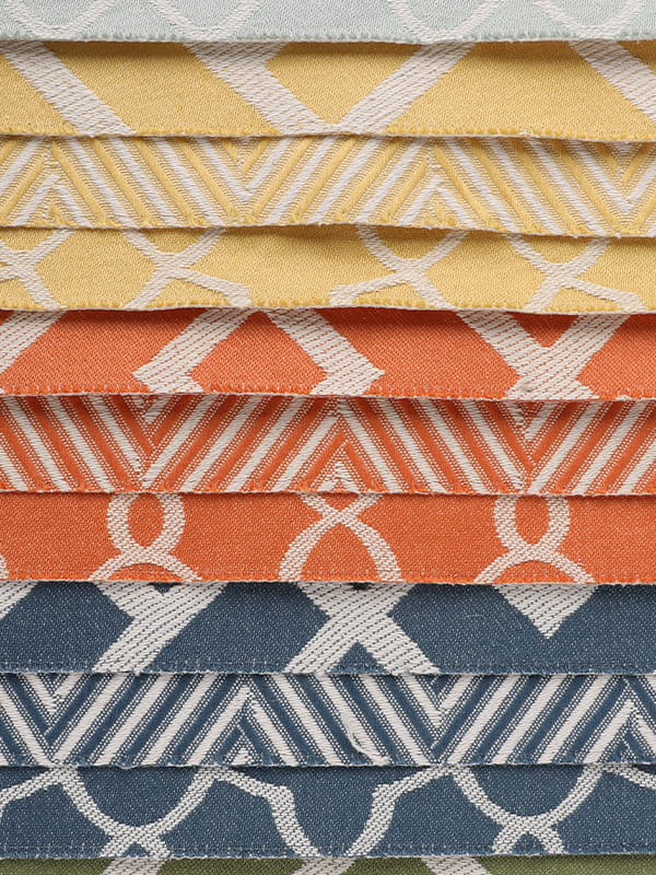 Kolor tkany Jacquard materiał